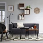 IKEA SONHULT sehpa seti gri-ceviz görünüm - 30578556