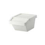 IKEA Sortera Beyaz 37 lt Çöp Kutusu