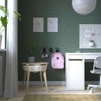 IKEA STARKVIND hava temizleyicili sehpa meşe kaplama-beyaz - 80461945