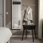 IKEA STARKVIND hava temizleyicili sehpa meşe kaplama-koyu kahve - 80501951