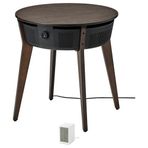 IKEA STARKVIND/VINDSTYRKA hava temizleyicili sehpa ve hava kalite sensörü meşe kaplama-koyu kahve - 89553714