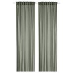 IKEA STENFRÖ tül perde/2 kanat yeşil - 50594904
