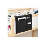 IKEA Stickat Çocuk Odası Karyola Cebi Düzenleyici - Siyah 39-30 cm