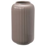 IKEA STILREN seramik vazo koyu gri-bej - 40623266