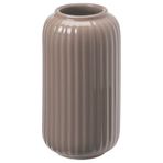 IKEA STILREN seramik vazo koyu gri-bej - 90623264