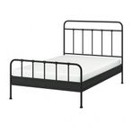 IKEA STJARNÖ/LINDBADEN çift kişilik karyola antrasit - 29563443