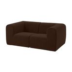 IKEA STOCKHOLM 2025 2'li kanepe alhamn koyu kahve - 90591748