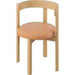 IKEA Stockholm 2025 Döşemeli Ahşap Sandalye Meşe Deri