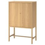 IKEA STOCKHOLM 2025 kapaklı dolap meşe kaplama - 90586488