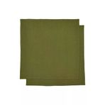 IKEA Stockholm 2025 Kumaş Peçete, Koyu Yeşil, 50X50 Cm, 2 Adet 305.924.49.000