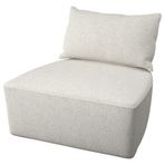 IKEA STOCKHOLM 2025 tekli koltuk minderi djurmo gri-beyaz - 90586186