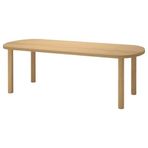 IKEA STOCKHOLM 2025 yemek masası meşe kaplama - 79579984