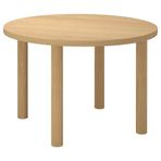 IKEA STOCKHOLM 2025 yuvarlak yemek masası meşe kaplama - 49579985