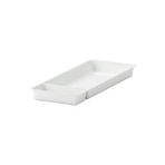 IKEA Stödja Çatal Bıçaklık, Beyaz, 50X20 cm