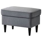 IKEA Strandmon Nordvalla Koyu Gri Puf