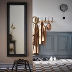 IKEA STURSK duvar saati siyah-altın rengi - 00540862