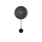 IKEA Stursk duvar saati, siyah-altın rengi, 26cm