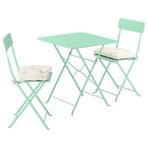 IKEA SUNDSÖ katlanabilir masa ve katlanabilir sandalye seti açık yeşil - 29573258