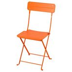 IKEA SUNDSÖ katlanabilir sandalye parlak turuncu - 30575888