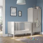 IKEA Sundvık 50494075 Gri Bebek Karyolası