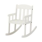 IKEA Sundvik Beyaz Sallanan Çocuk Sandalyesi Masif Çam Ağacı Malzeme ile Ergonomik Tasarım