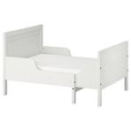 IKEA SUNDVIK/LURÖY uzayabilen çocuk karyolası beyaz - 49046068