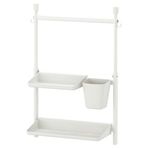 IKEA Sunnersta 45x65x45.7 cm Beyaz Duvar Rayı