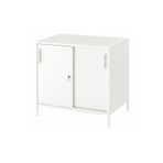 IKEA sürgü kapaklı dolap, beyaz, 80x75 cm