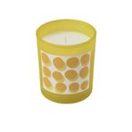 IKEA Svartoxbar Bardakta Kokulu Mum, Sarı, 45 Saat, Mimoza