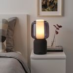 IKEA SYMFONISK masa lambası hoparlör siyah-siyah cam - 59430913