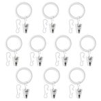 IKEA SYRLIG perde halkası seti beyaz - 40224098