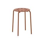 IKEA tabure, kırmızı-kahverengi, 45 cm