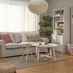IKEA TANEBRO yan sehpa açık gri-bej - 60554988