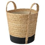 IKEA TARNMAS rattan saksı bej-siyah - 60627188