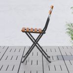 Ikea Tarnö Katlanabilir Sandalye, Siyah - 1