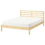 IKEA TARVA/LURÖY çift kişilik karyola çam - 89002425