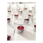 Ikea Tealight Cam Mumluk 4lü Galej