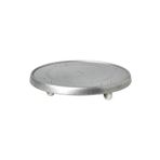 IKEA Tekerlekli Meridyendukkan 31 Cm Galvanizli Saksılık Altı Pratik Saksı Altı