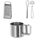 IKEA Temel Sofra&mutfak Seti Rende + Un Eleği + 2'li Çırpıcı Seti - 1 Adet