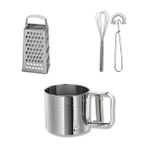 Ikea Temel Sofra&mutfak Seti Rende + Un Eleği + 2'li Çırpıcı Seti - 4 Adet
