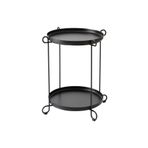 IKEA Tepsili Sehpa, kırmızı, Çap: 50 cm Yükseklik: 54 cm
