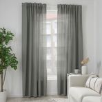 IKEA TIBAST karartma perde/2 kanat koyu yeşil - 70504592