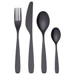 IKEA Tillagd Siyah 6 Kişilik Çatal Bıçak Takımı