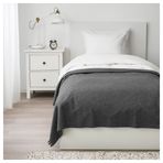 IKEA TJARBLOMSTER yatak örtüsü gri - 30424385