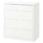 IKEA TONSTAD 4 çekmeceli şifonyer kırık beyaz - 70614618