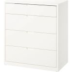 IKEA Tonstad 4 Çekmeceli Şifonyer Kırık Beyaz 82 x 47 x 90 cm