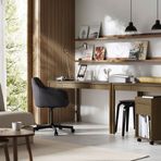 IKEA TONSTAD çalışma masası kahverengi meşe kaplama - 20538212