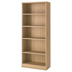 IKEA TONSTAD kitaplık meşe kaplama - 70528461