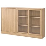 IKEA TONSTAD sürgü kapaklı dolap meşe kaplama - 69515068