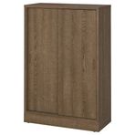 IKEA TONSTAD sürgü kapaklı dolap meşe kaplama-kahverengi - 30489230